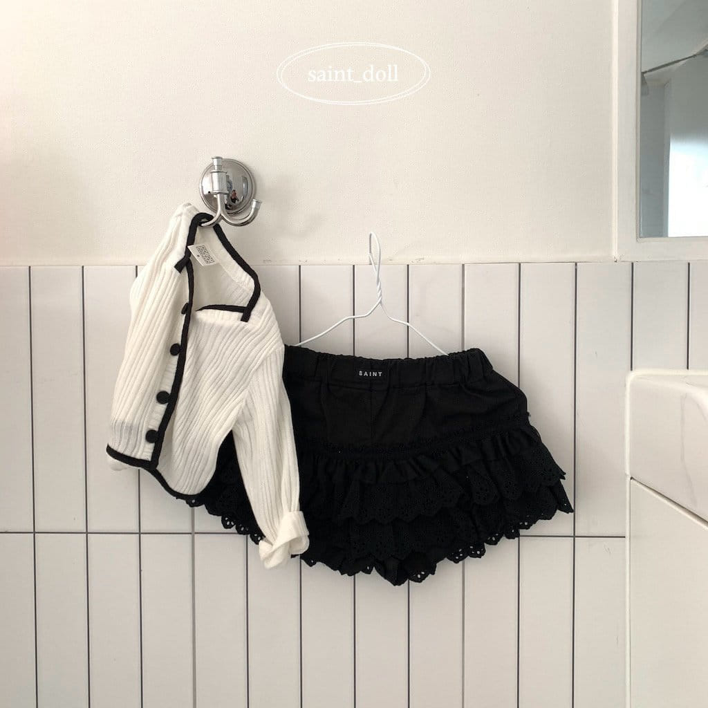Saint Doll - Korean Children Fashion - #childofig - Cong Button Color Cardigan - 5