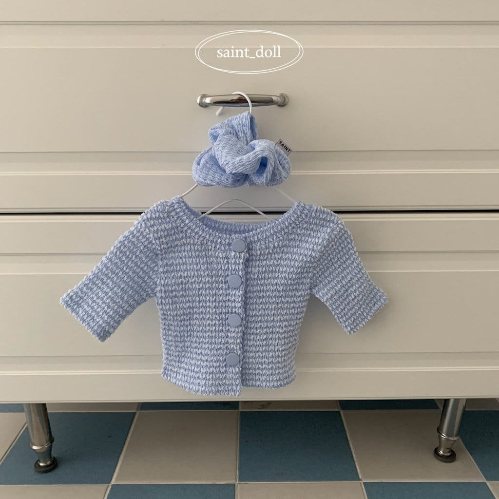 Saint Doll - Korean Children Fashion - #childrensboutique - Pon Pon Wrinkle Cardigan With Mom - 5