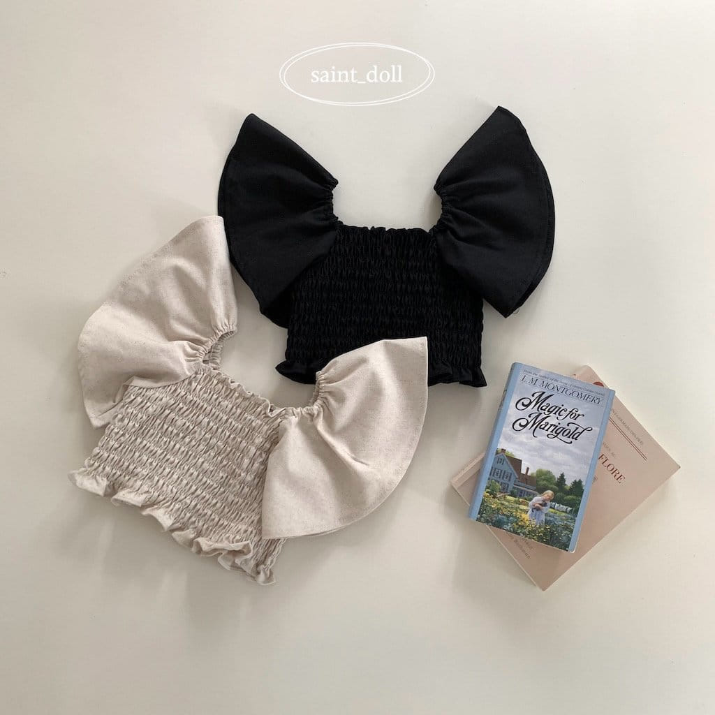 Saint Doll - Korean Children Fashion - #childrensboutique - Angel Wing Blouse With Mom - 2