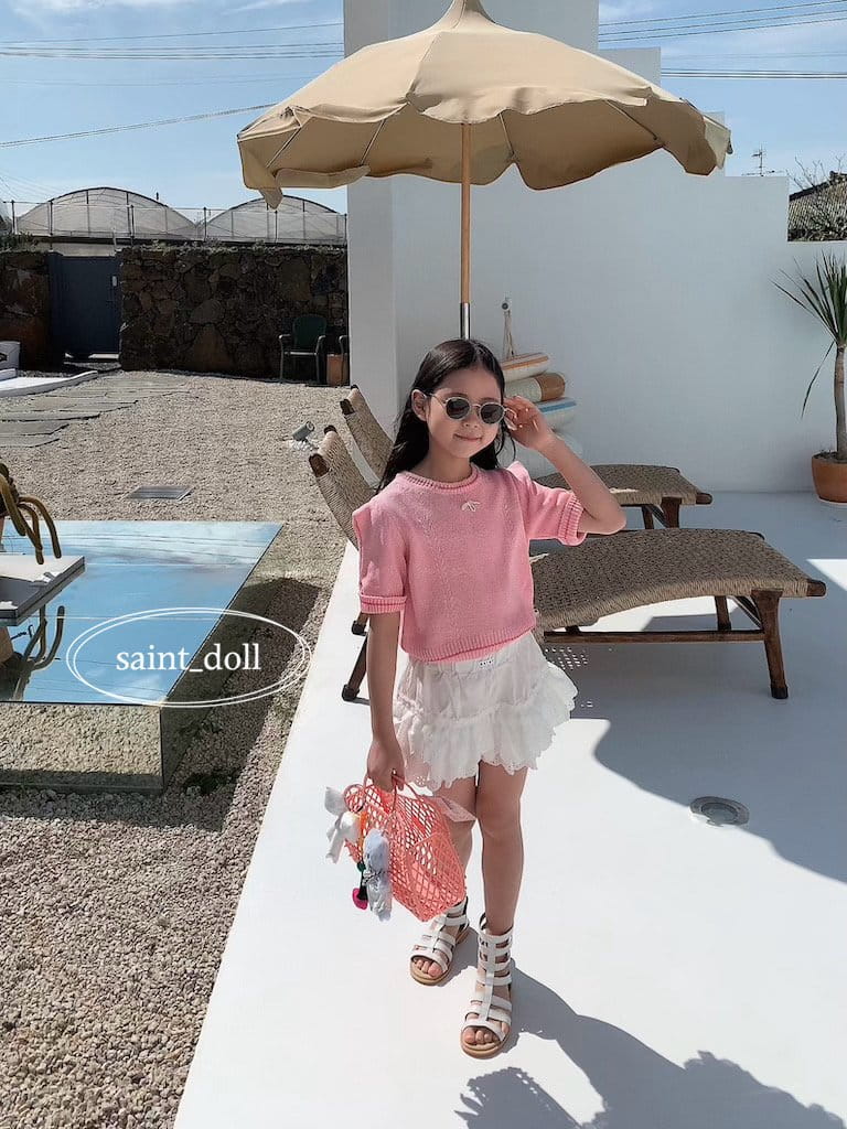 Saint Doll - Korean Children Fashion - #designkidswear - Ribbon Pearl Knit - 8