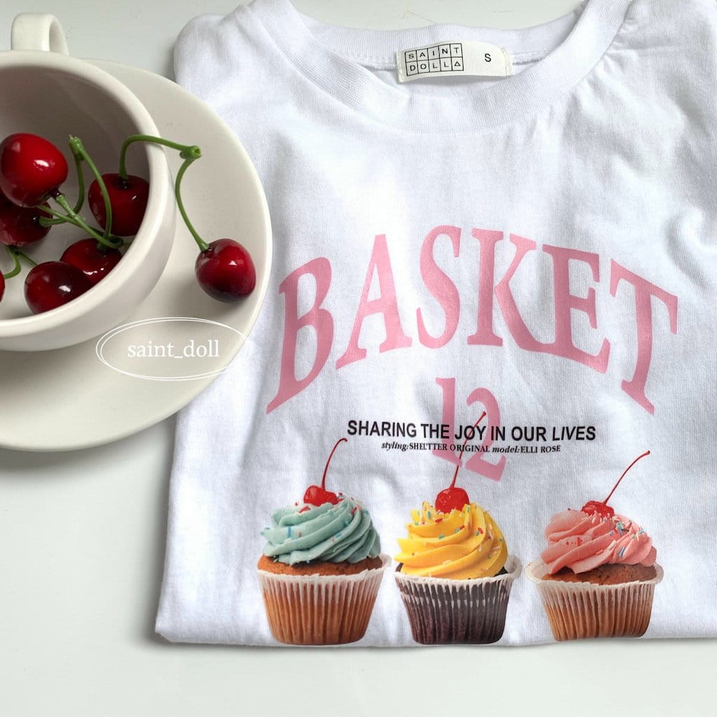 Saint Doll - Korean Children Fashion - #designkidswear - Cup Cake Tee - 4