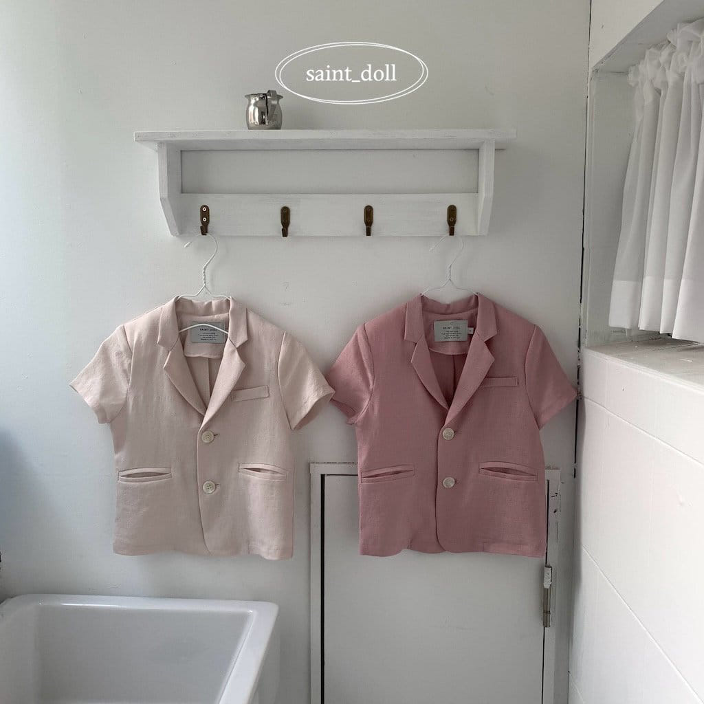 Saint Doll - Korean Children Fashion - #discoveringself - City Short Sleeve Jacket With Mom - 2