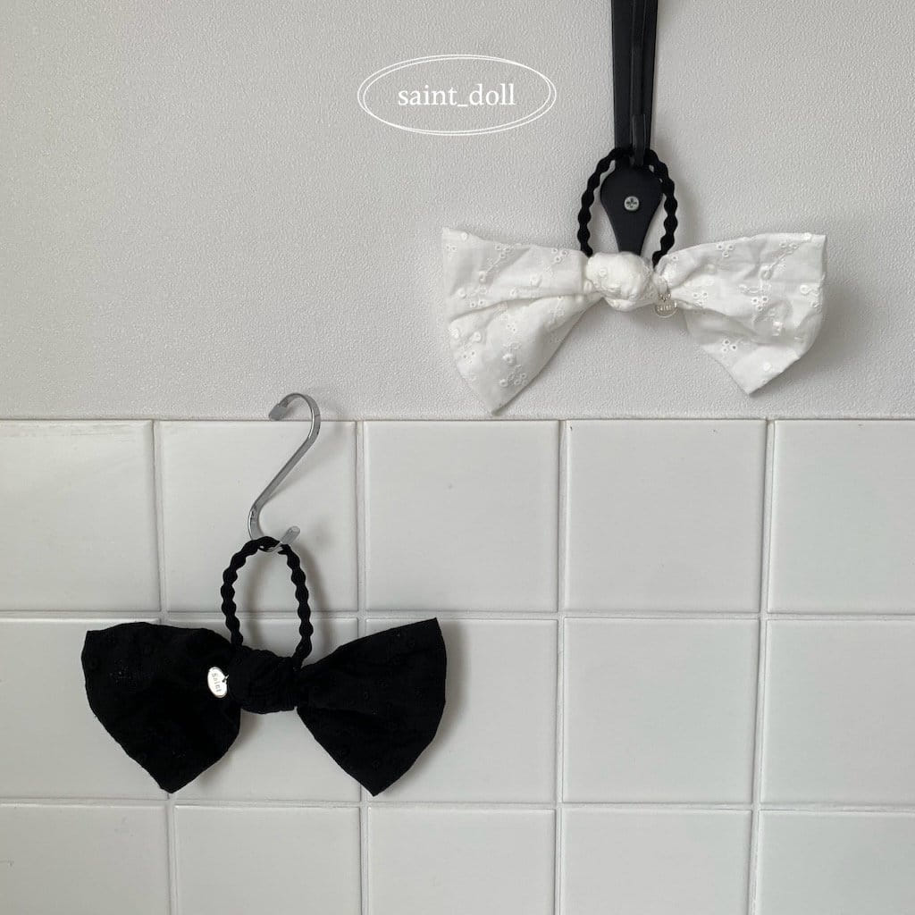 Saint Doll - Korean Children Fashion - #fashionkids - Big Ribbon Rubber Band - 2