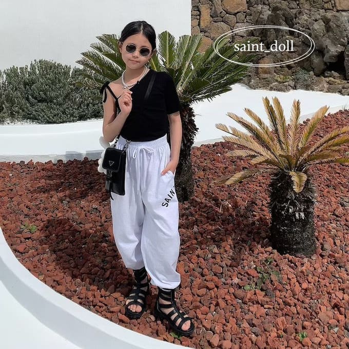 Saint Doll - Korean Children Fashion - #kidsshorts - Sedoll Summer Jogger Pants With Mom