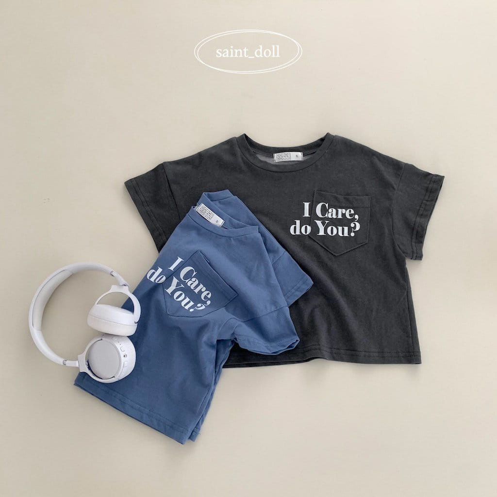 Saint Doll - Korean Children Fashion - #kidsstore - Pocket Paint Tee - 2