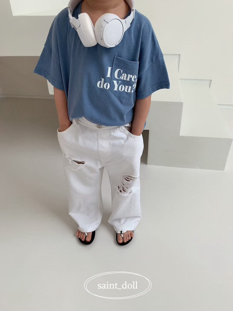 Saint Doll - Korean Children Fashion - #magicofchildhood - Pocket Paint Tee - 6