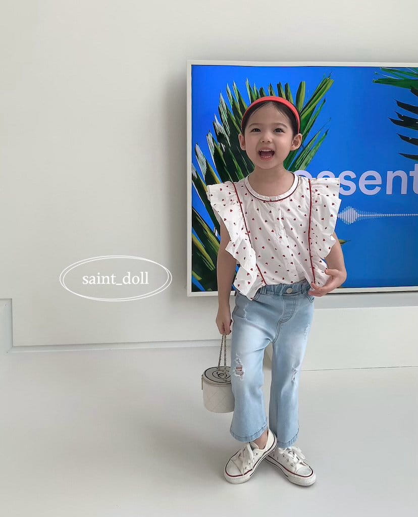 Saint Doll - Korean Children Fashion - #magicofchildhood - Side Slit Boots Cut Pants - 8