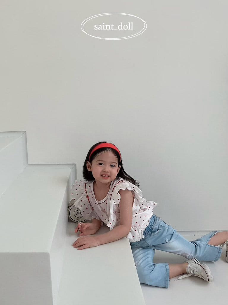 Saint Doll - Korean Children Fashion - #prettylittlegirls - Side Slit Boots Cut Pants - 10