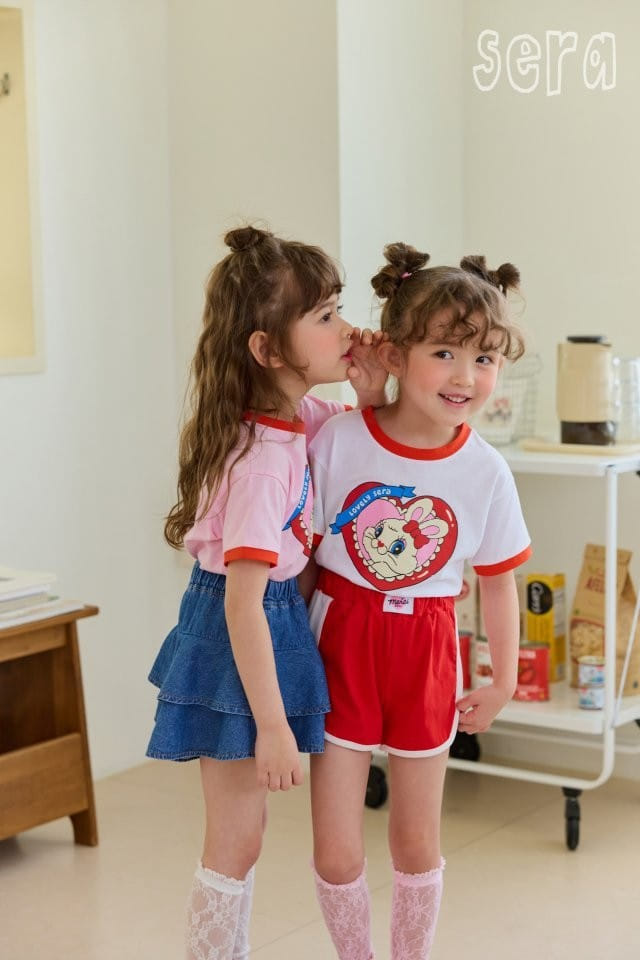 Sera - Korean Children Fashion - #designkidswear - Denim Flare Skirt Pants - 7