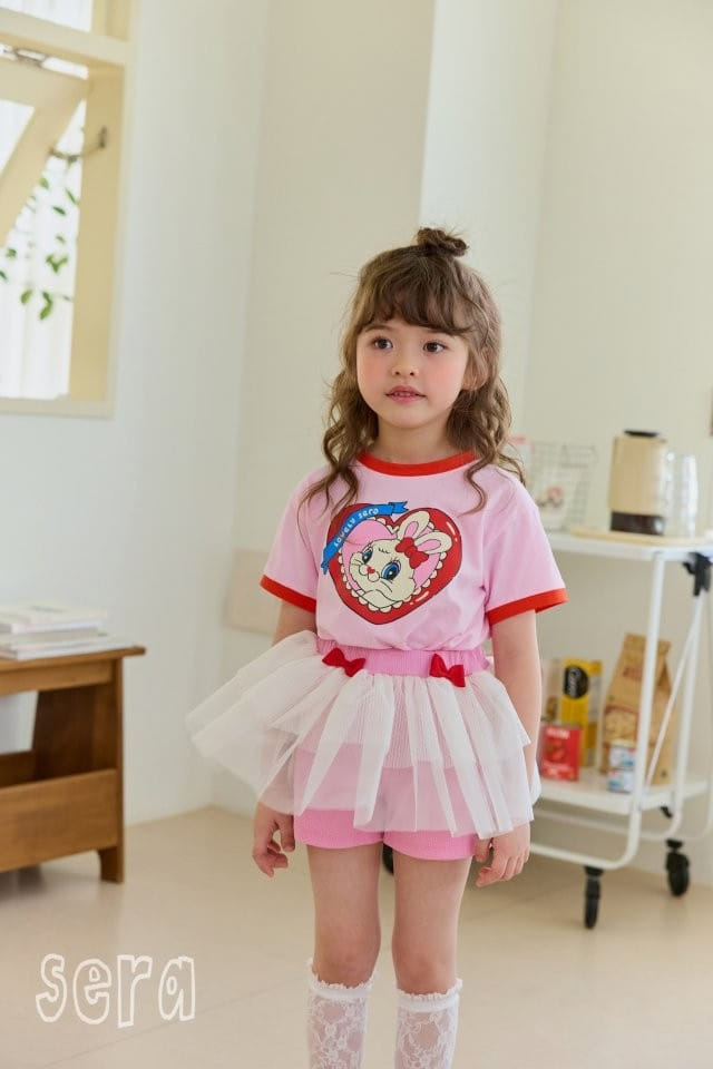 Sera - Korean Children Fashion - #kidzfashiontrend - Sha Ribbon Kan Kan Pants - 7