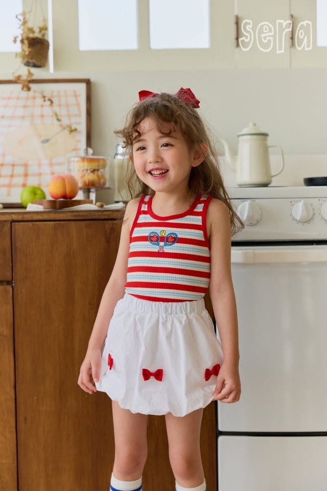 Sera - Korean Children Fashion - #minifashionista - ST Tennis Sleeveless Tee - 7