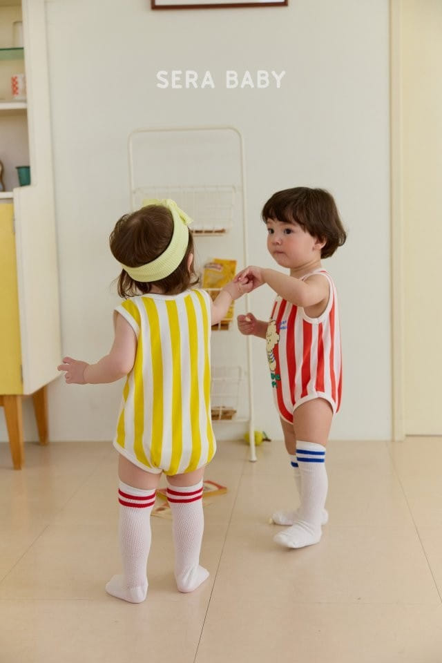 Sera baby - Korean Baby Fashion - #babyoninstagram - ST Marine Body Suit - 7