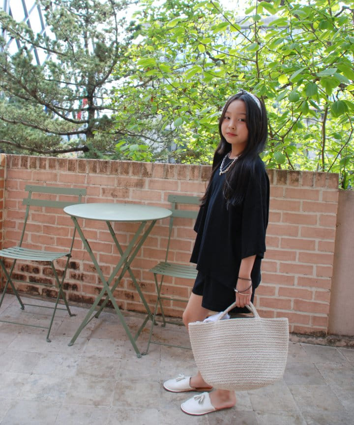 Shurrcca - Korean Children Fashion - #prettylittlegirls - Over Tee - 3