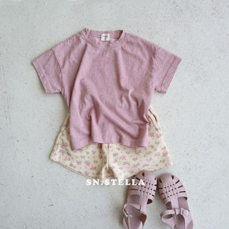 Sn.stella - Korean Children Fashion - #Kfashion4kids - Pig Muzi Tee - 5