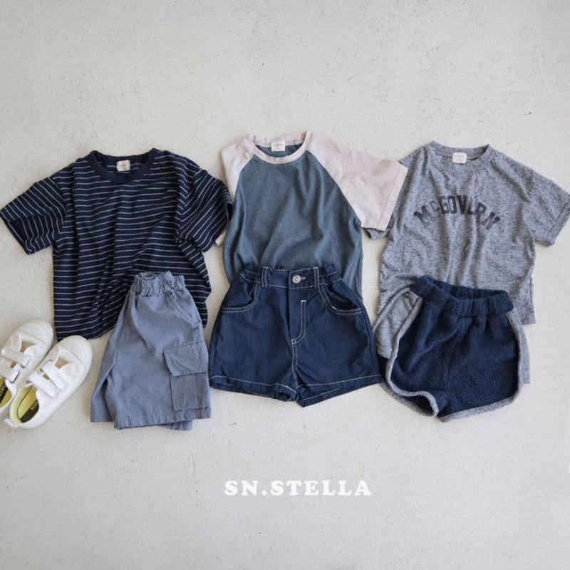 Sn.stella - Korean Children Fashion - #designkidswear - Stitch Pants - 8