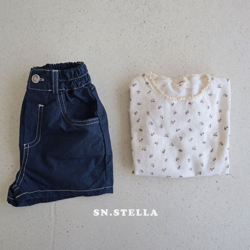 Sn.stella - Korean Children Fashion - #fashionkids - Stitch Pants - 10