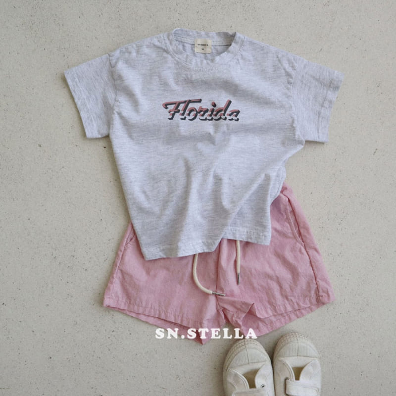 Sn.stella - Korean Children Fashion - #fashionkids - Florida Tee - 3