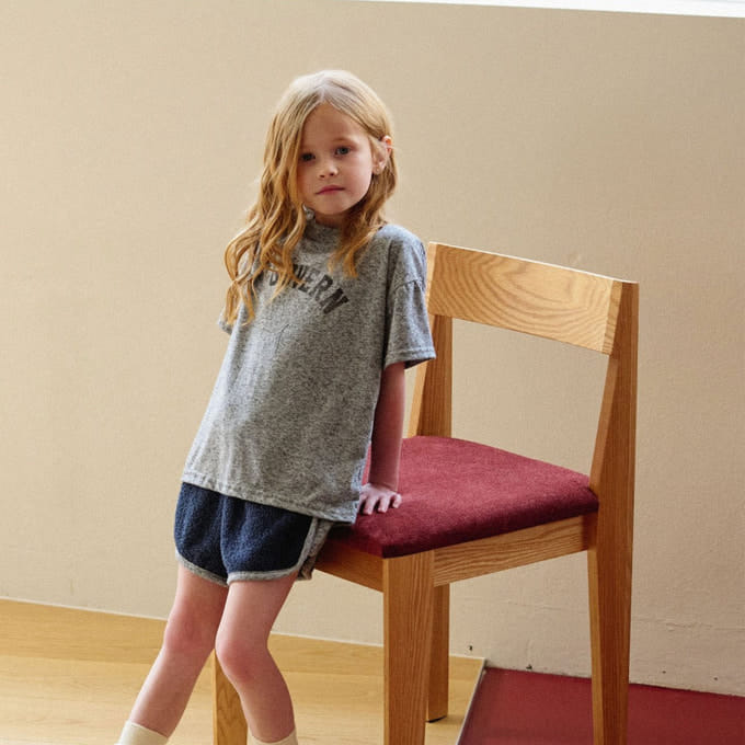 Sn.stella - Korean Children Fashion - #kidsshorts - Luff Terry Pants