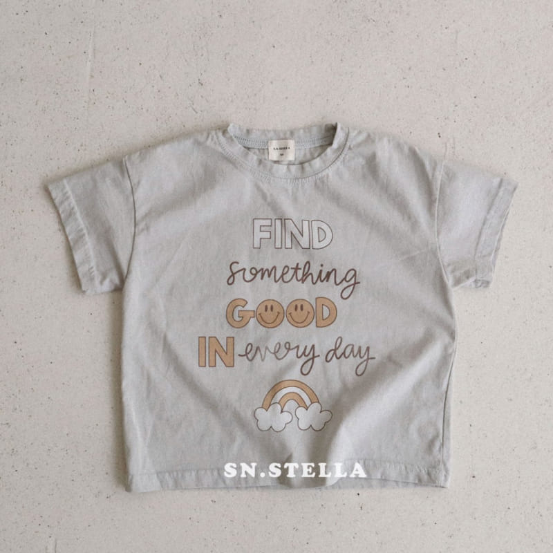 Sn.stella - Korean Children Fashion - #kidsstore - Good Day Tee - 7