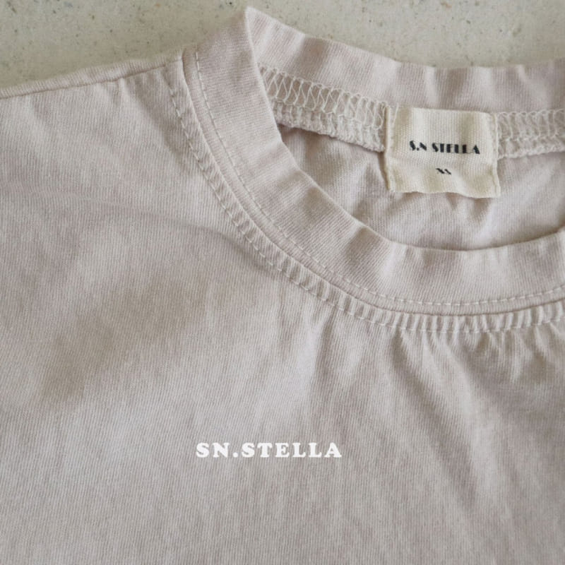 Sn.stella - Korean Children Fashion - #littlefashionista - Plain Tee - 9