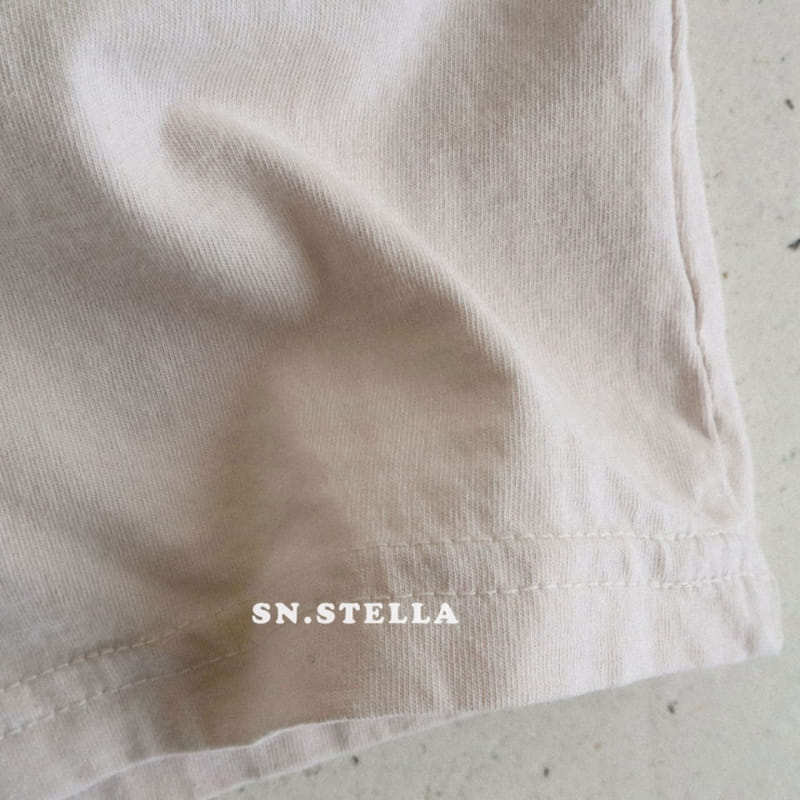 Sn.stella - Korean Children Fashion - #magicofchildhood - Plain Tee - 10