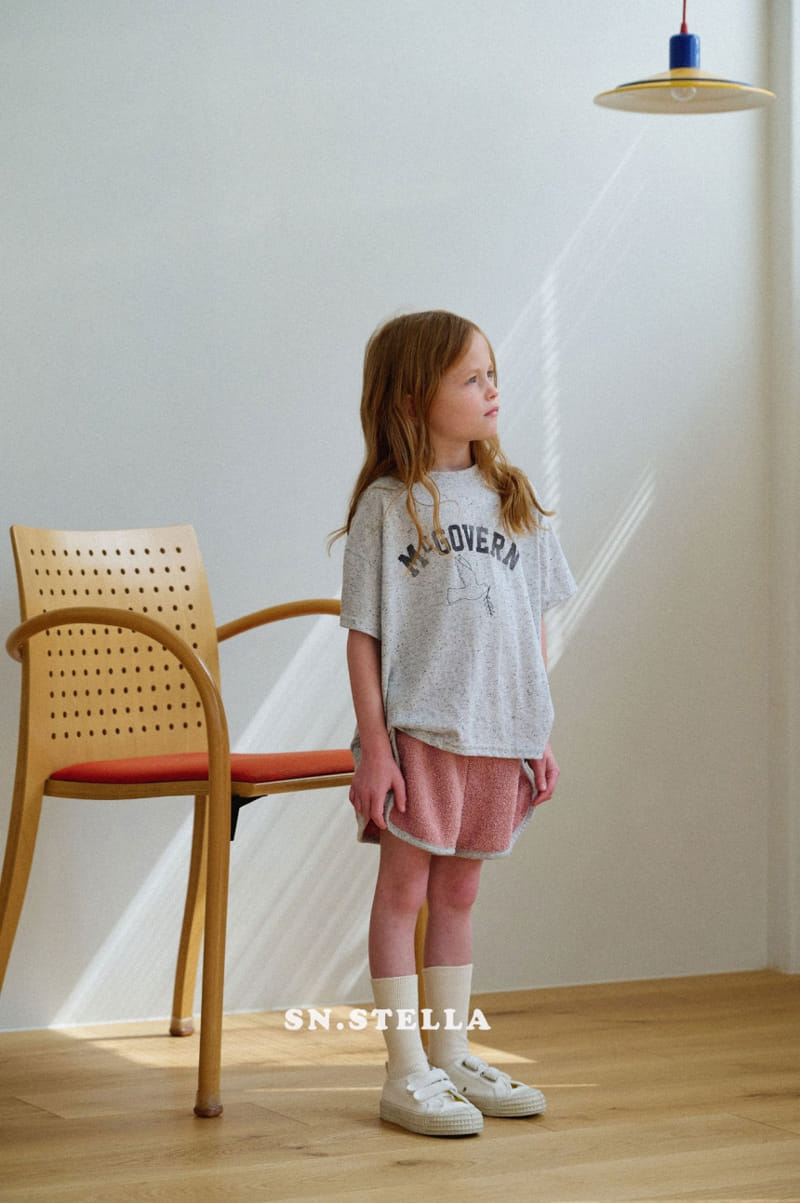 Sn.stella - Korean Children Fashion - #todddlerfashion - Luff Terry Pants - 9