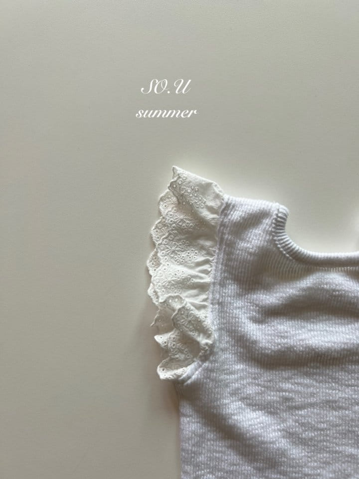 So U - Korean Baby Fashion - #babyboutique - Lace Wing Tee - 5