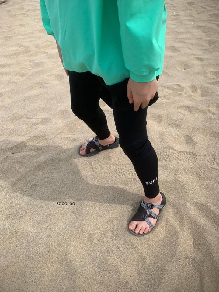 Soboroo - Korean Children Fashion - #todddlerfashion - Surf Water Leggings - 11