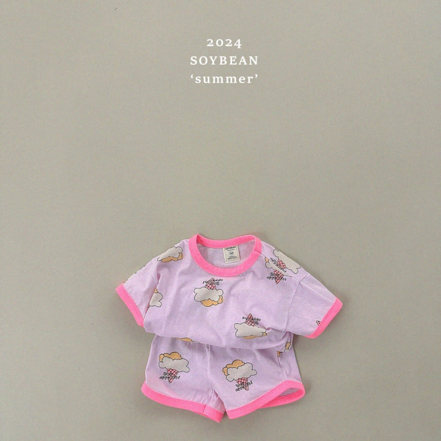 Soybean - Korean Children Fashion - #Kfashion4kids - Icecone Top Bottom Set - 8