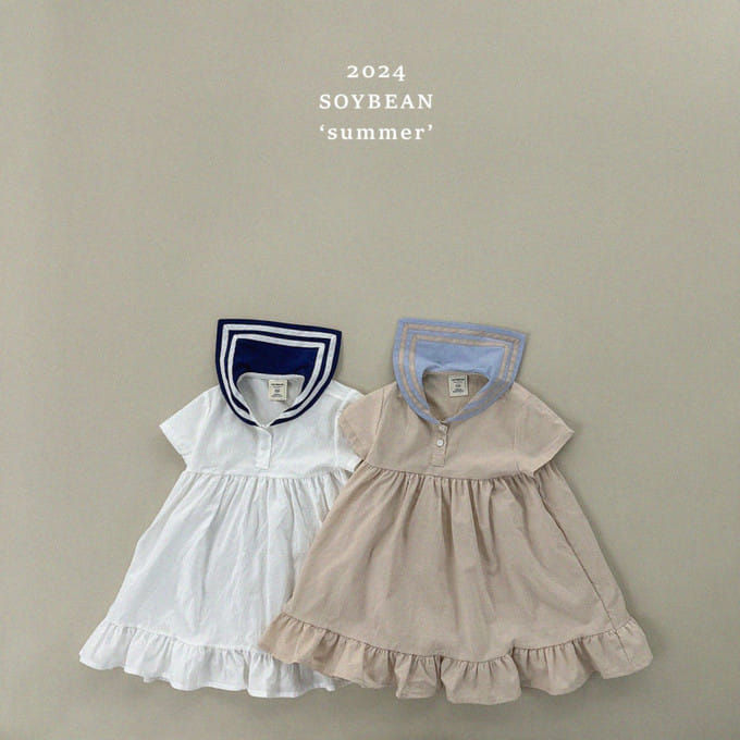 Soybean - Korean Children Fashion - #designkidswear - Sailor One-Piece