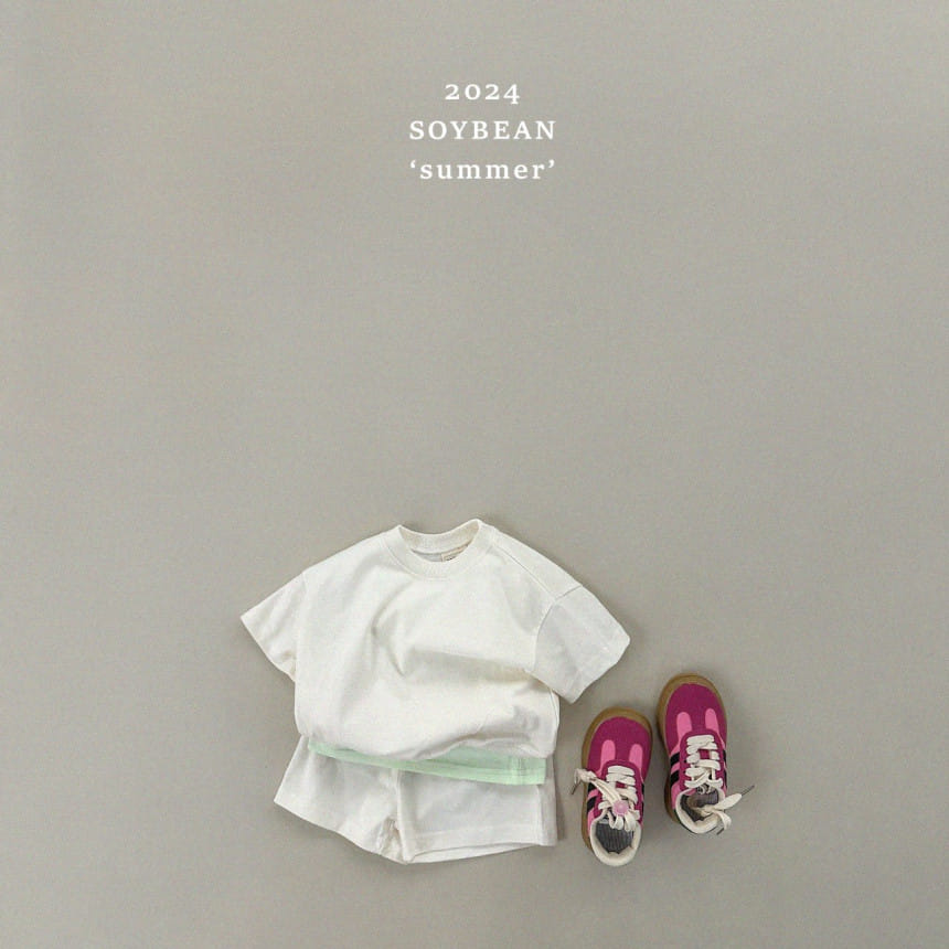 Soybean - Korean Children Fashion - #discoveringself - Summer Lollipop Top Bottom Set - 6