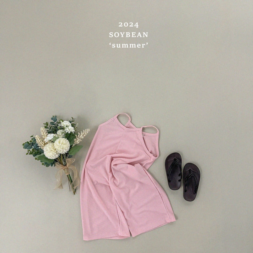 Soybean - Korean Children Fashion - #designkidswear - Bingsu String Dungarees Pants - 4