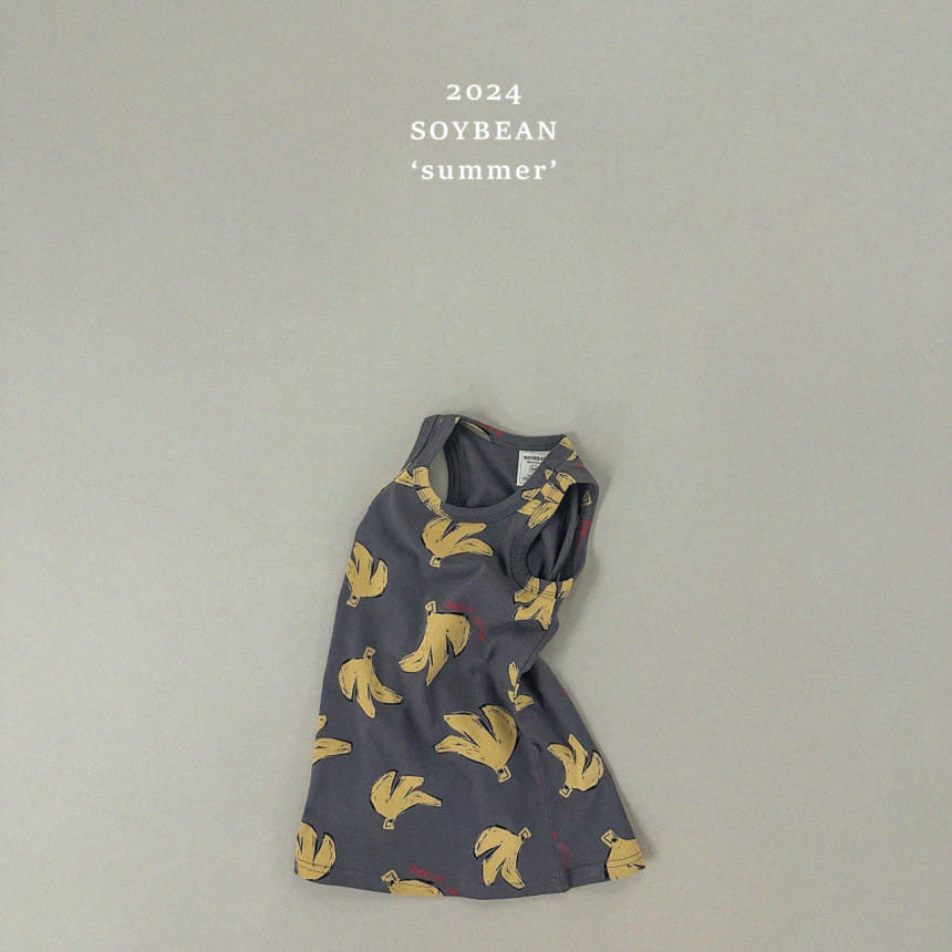 Soybean - Korean Children Fashion - #discoveringself - Banana Long One-Piece - 8