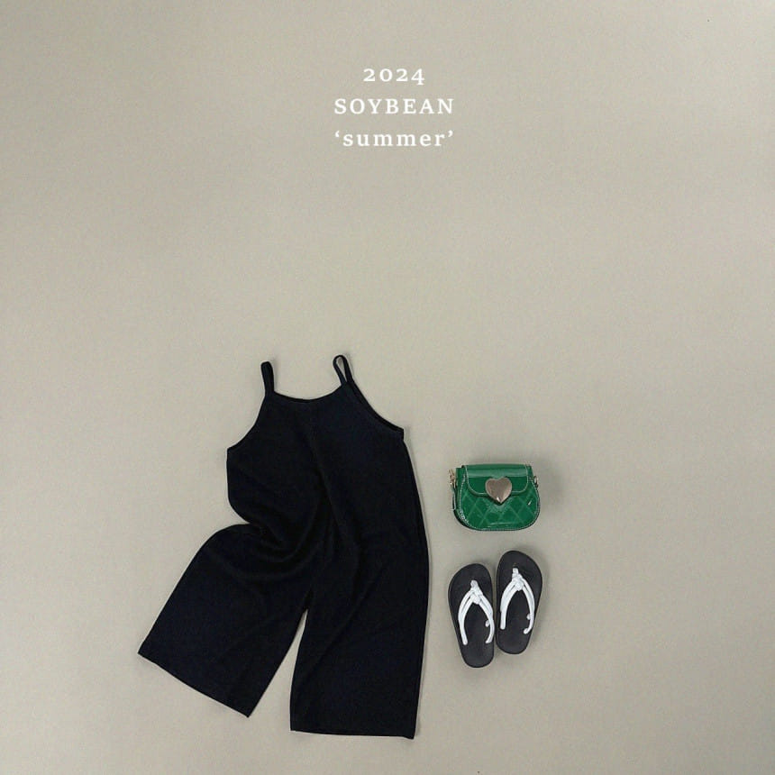 Soybean - Korean Children Fashion - #fashionkids - Bingsu String Dungarees Pants - 5