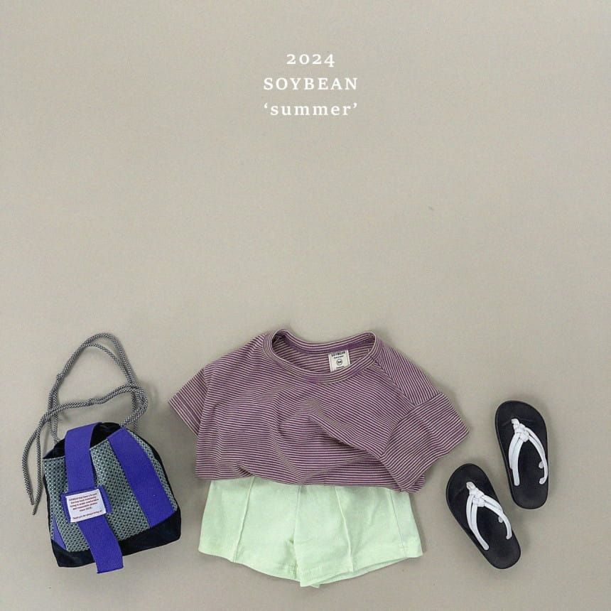 Soybean - Korean Children Fashion - #kidsshorts - Small ST Box Tee - 10