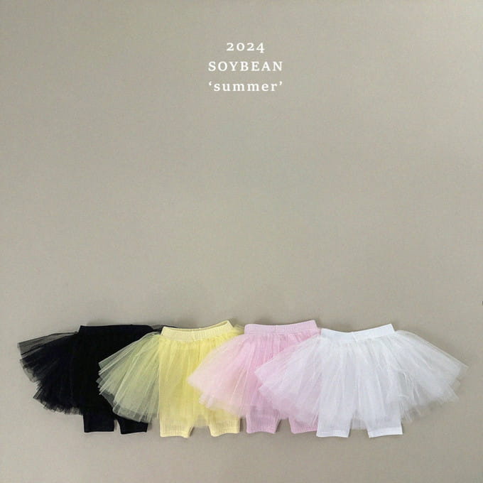 Soybean - Korean Children Fashion - #kidsshorts - Summer Sha Sha Skirt Leggings