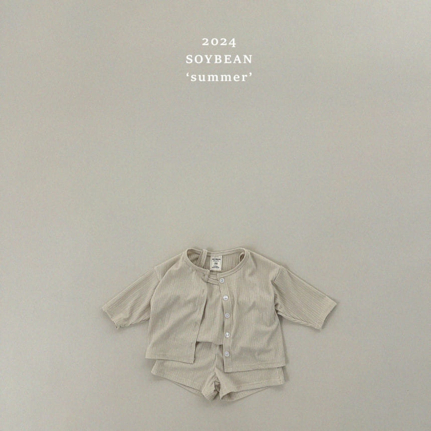 Soybean - Korean Children Fashion - #kidsshorts - Cool 3 Type Set - 8