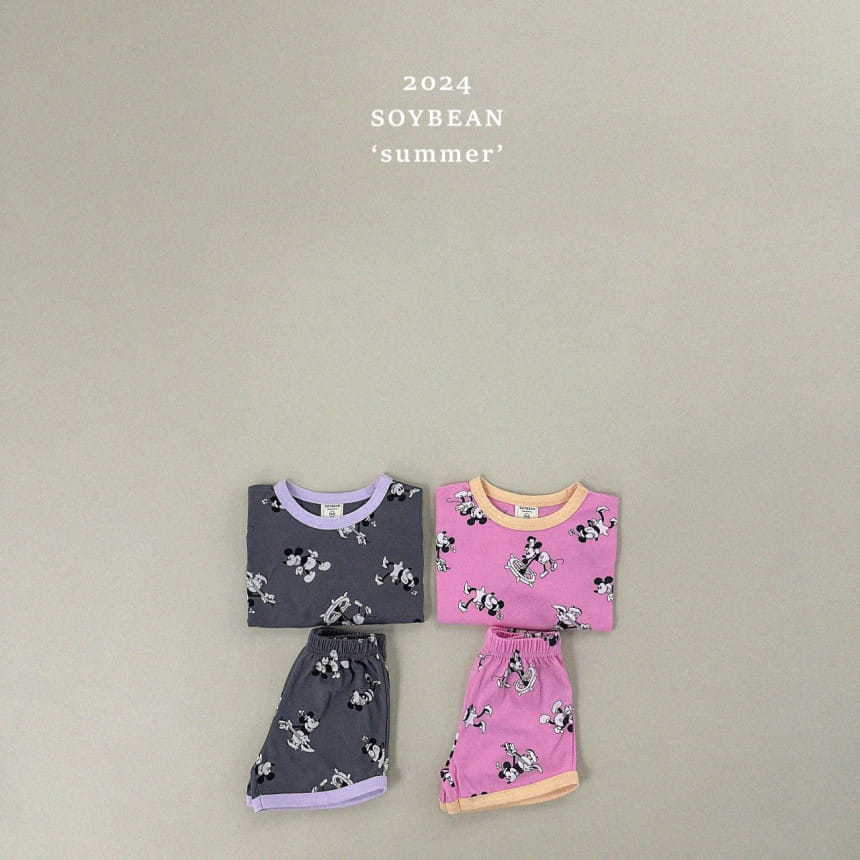 Soybean - Korean Children Fashion - #kidsstore - M Linger Top Bottom Set - 5