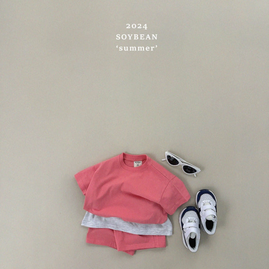 Soybean - Korean Children Fashion - #kidzfashiontrend - Summer Lollipop Top Bottom Set - 10