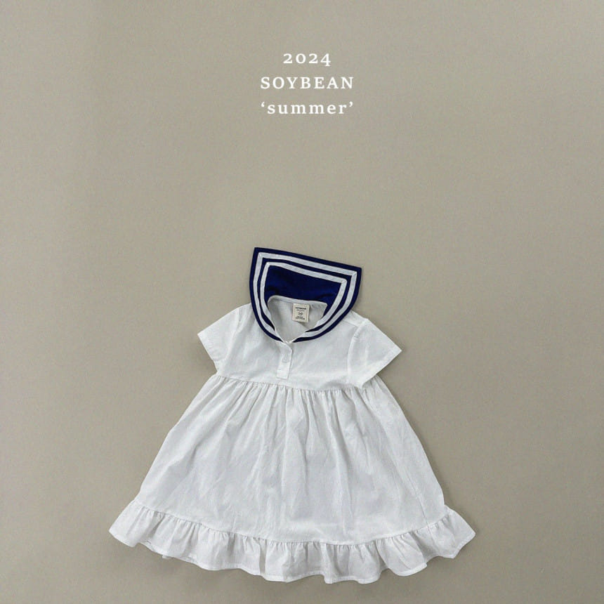 Soybean - Korean Children Fashion - #kidzfashiontrend - Sailor One-Piece - 6