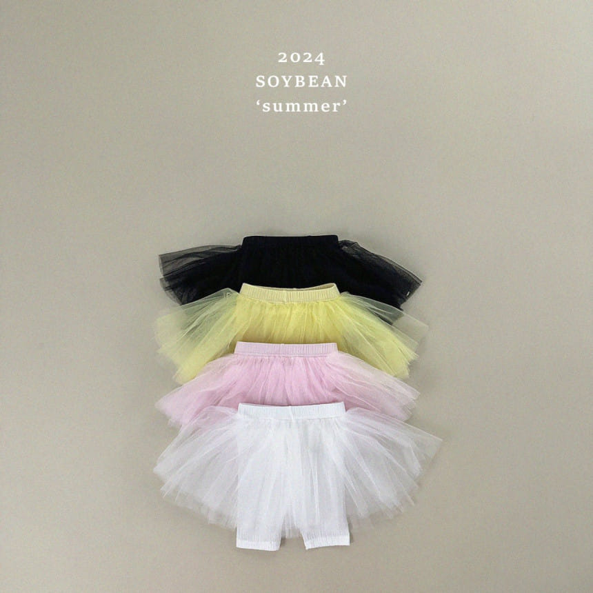 Soybean - Korean Children Fashion - #magicofchildhood - Summer Sha Sha Skirt Leggings - 6