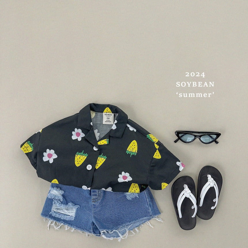 Soybean - Korean Children Fashion - #toddlerclothing - Damage Denim Pants - 11