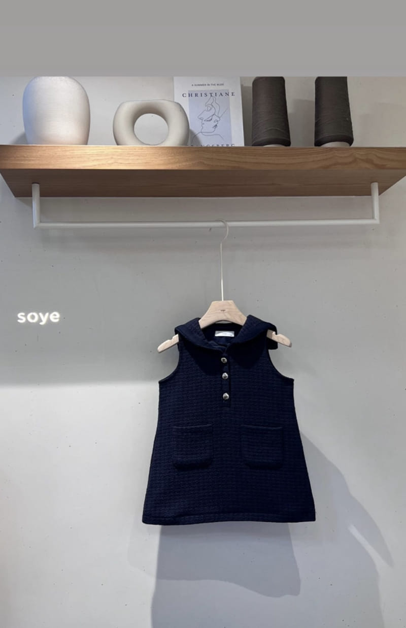 Soye - Korean Children Fashion - #kidsstore - Sailor Tail One-Piece - 2