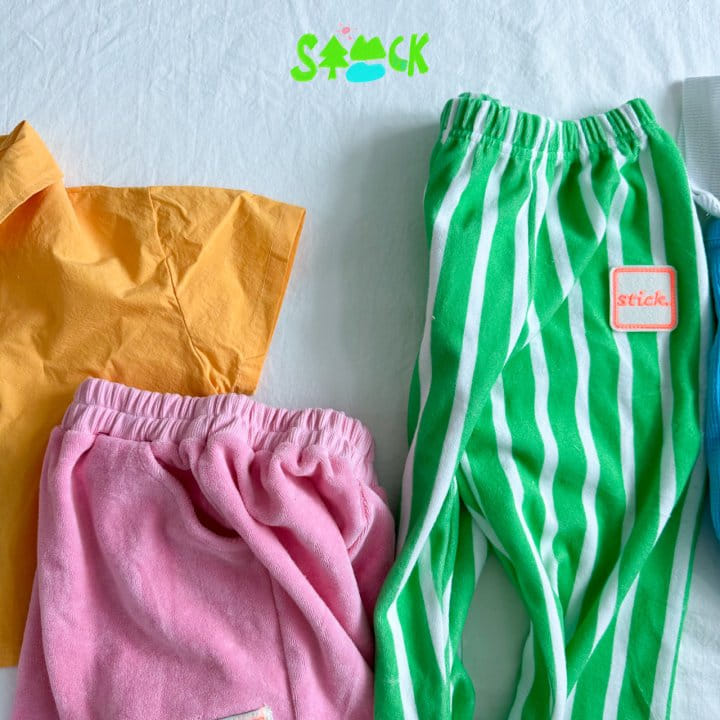 Stick - Korean Children Fashion - #childrensboutique - Summer Terry Gojeangi Pants - 7