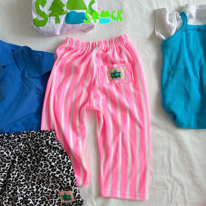 Stick - Korean Children Fashion - #fashionkids - Summer Terry Gojeangi Pants - 10