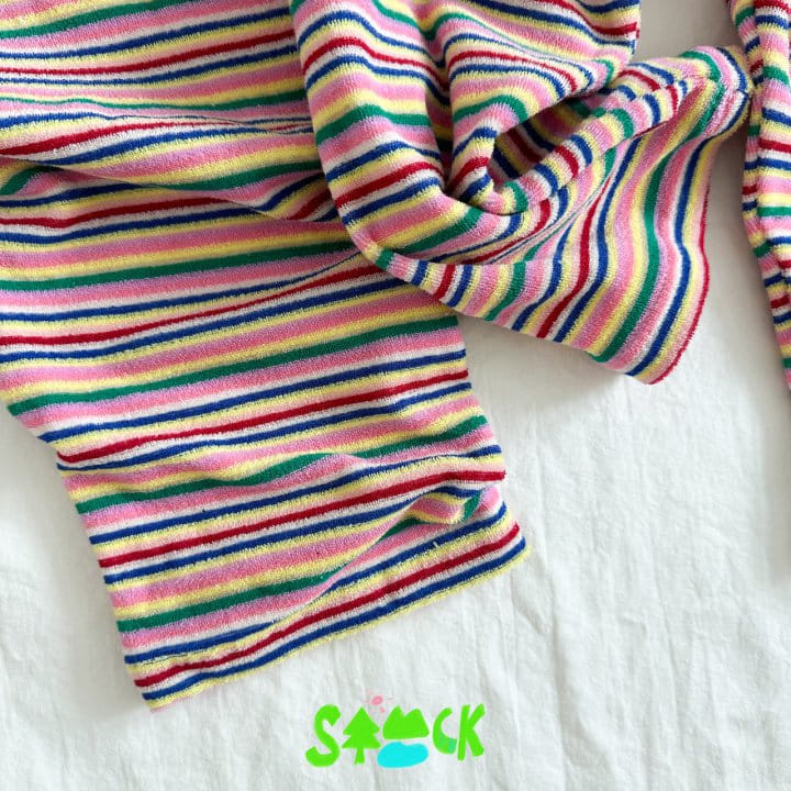 Stick - Korean Children Fashion - #stylishchildhood - Rainbow Terry Gojeangi Pants - 11