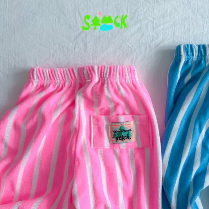 Stick - Korean Children Fashion - #todddlerfashion - Summer Terry Gojeangi Pants - 3