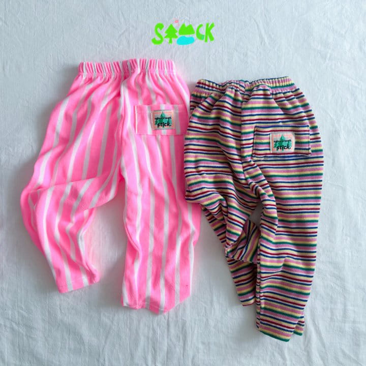 Stick - Korean Children Fashion - #todddlerfashion - Summer Terry Gojeangi Pants - 4