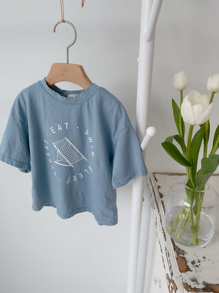 Studio M - Korean Children Fashion - #kidzfashiontrend - Swim Bench Tee - 8