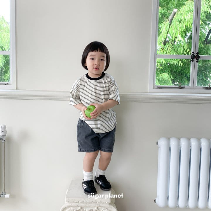 Sugar Planet - Korean Children Fashion - #childrensboutique - ST Bacon Tee - 4